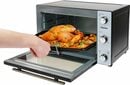 Bild 2 von bestron Minibackofen AOV45, 2-in-1 Gerät, mit Drehspieß, 1800 W, Edelstahl, Schwarz