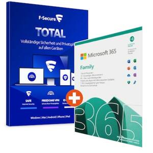 Microsoft 365 Family + F-Secure Total Security & VPN