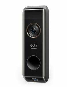Video Doorbell Dual Add-on Unit 2K, Akkubetrieben schwarz