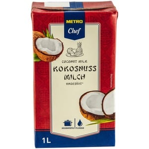 Metro Chef Kokosmilch 17 % Fett Ungesüßt Extra Cremig (1 l)