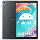Bild 1 von Blackview Tab 5 Android 12, Tablet 8 Zoll, 5GB RAM 64GB ROM (1TB erweitern) 5580mAh Akku,Quad-core,1280x800 HD+ IPS Touchscreen,WiFi,Bluetooth/eBook Modus/Typ-C/dual Box Speakers/OTG,Tablet Grey