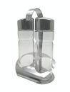 Bild 1 von METRO Professional Öl- und Essigspender, Edelstahl / Glas, silber, 170 ml