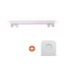 Bild 1 von Philips Hue White & Color Amb. Centris Spot 4 flg. wh 4200lm, inkl. Bridge V2