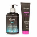 Bild 1 von ahuhu organic hair care Shine Hyaluron Shampoo 500ml + Curl Milk 150ml