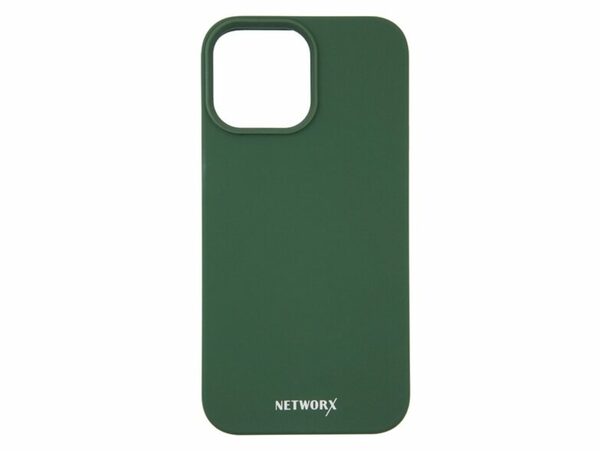Bild 1 von Networx Silikon Case, Schutzhülle mit MagSafe, für iPhone 13 Pro Max, grün