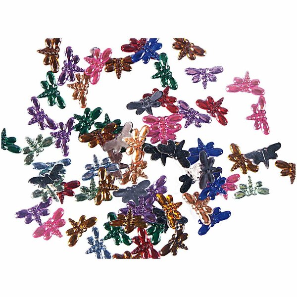 Bild 1 von Rico Design Strass Schmetterlinge mehrfarbig 100 Stück