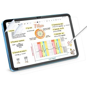 TIKSSO 2 Stück Papier Matte Schutzfolie Kompatibel mit iPad