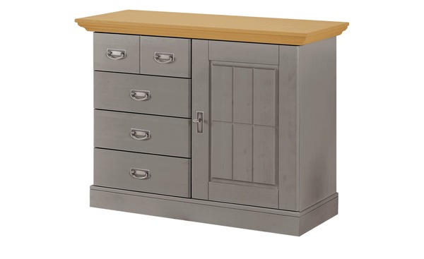 Bild 1 von maison bleue Brotschrank  Florian grau Maße (cm): B: 118,5 H: 90,1 T: 48 Kommoden & Sideboards