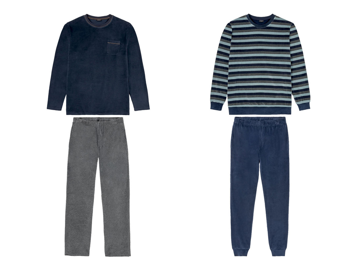 Bild 1 von LIVERGY® Herren Pyjama, mit Eingrifftaschen