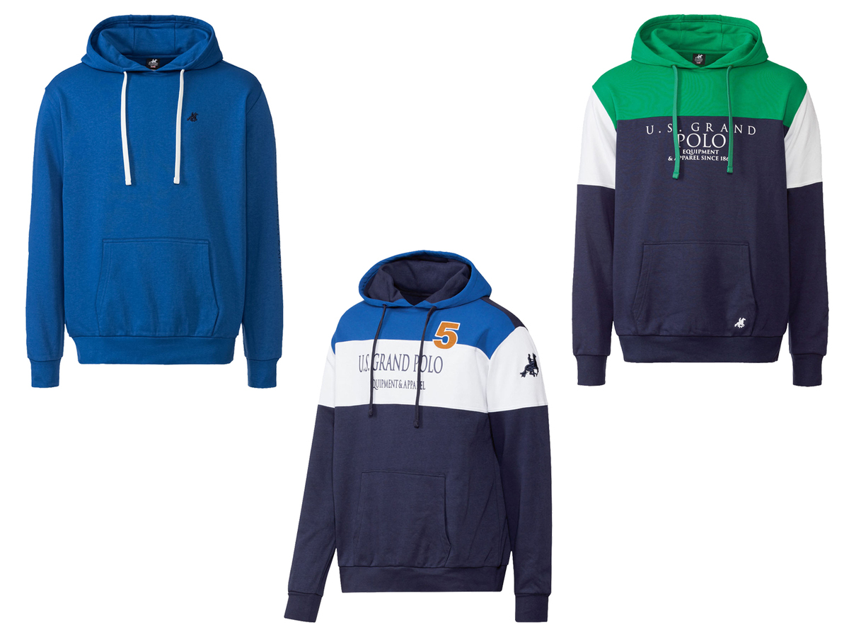 Bild 1 von LIVERGY® Herren Sweatpullover mit Kängurutasche und Kapuze