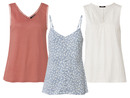 Bild 1 von esmara® Damen Leinen-Top, leger geschnitten, mit V-Ausschnitt