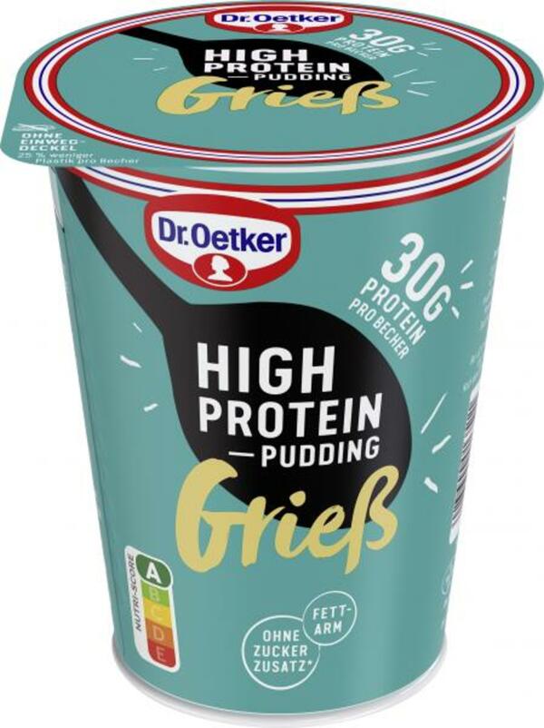 Bild 1 von Dr. Oetker High Protein Pudding Grieß