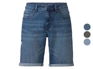 LIVERGY® Herren Jeansshorts, normale Leibhöhe, im 5-Pocket-Style