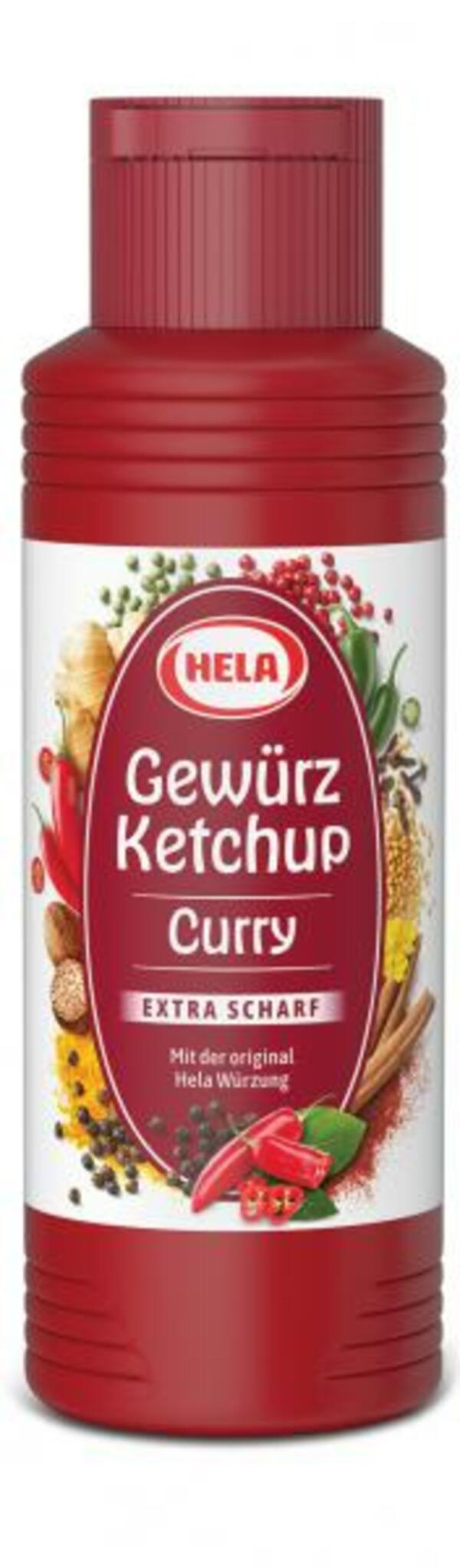 Bild 1 von Hela Gewürz Ketchup Curry Extra scharf