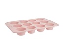 Bild 1 von for friends Muffinform rosa/pink Silikon Maße (cm): B: 18 H: 3 Backen & Zubehör