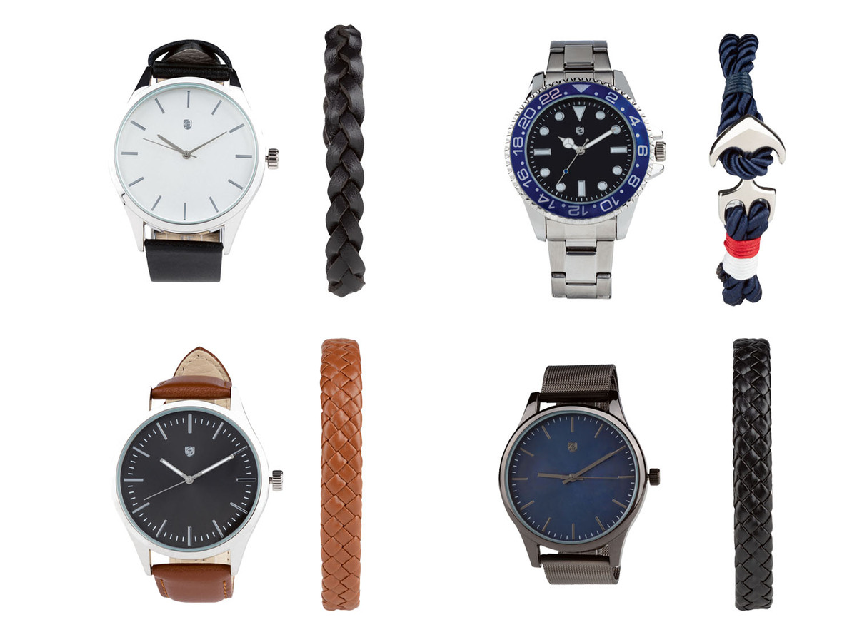 AURIOL® Herren Armbanduhr Geschenkset von Lidl ansehen!