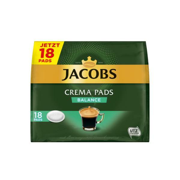 Bild 1 von Jacobs Kaffeepads Crema Balance, 18 Senseo kompatible Pads