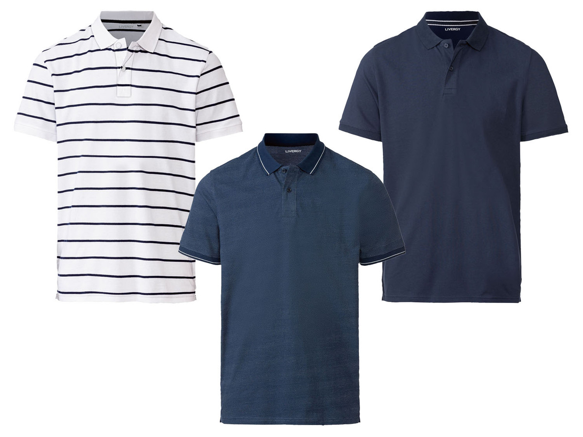 Bild 1 von LIVERGY® Herren Poloshirt, körpernah geschnitten, in hochwertiger Pikee-Qualität