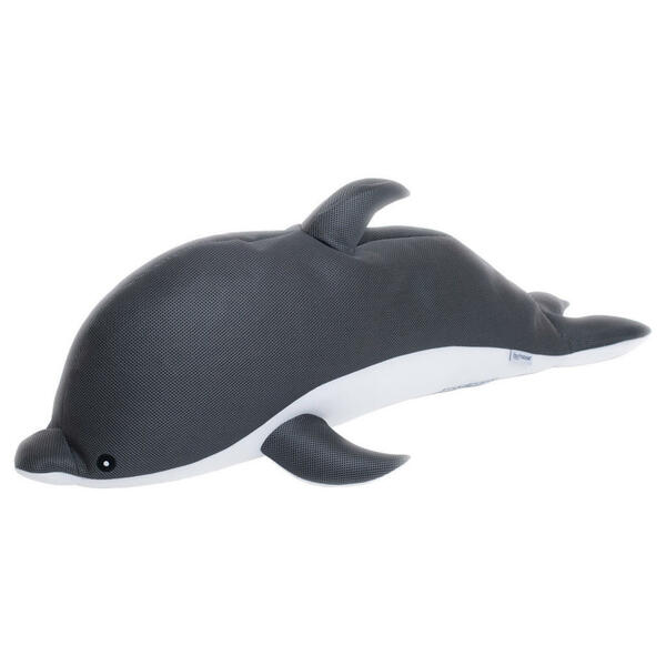Bild 1 von Westmann Sitzsack Schwimmtier Delfin grau Polyester B/H/T: ca. 102x36x40 cm