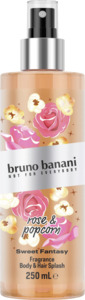 bruno banani Sweet Fantasy rose & popcorn, Body & Hair Splash 250 ml