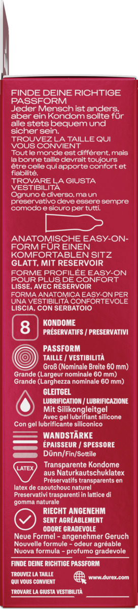 Bild 4 von Durex Gefühlsecht XXL Kondome