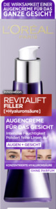 L’Oréal Paris Revitalift Filler Augencreme für das Gesicht