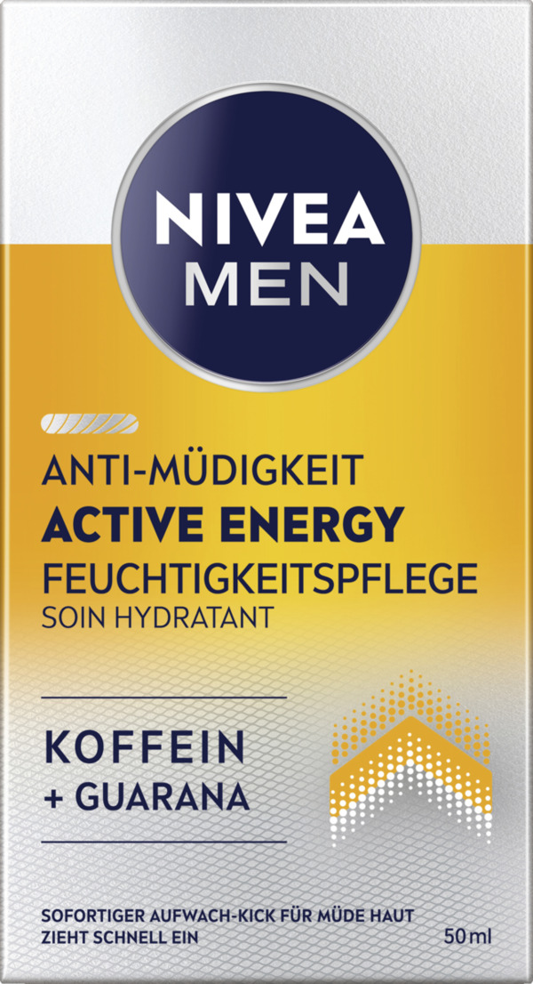 Bild 1 von NIVEA MEN Active Energy Anti-Müdigkeit Feuchtigkeitspflege