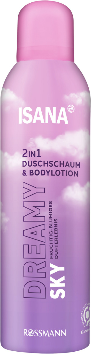 Bild 1 von ISANA Duschschaum & Bodylotion Dreamy Sky