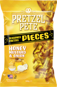 Pretzel Pete Seasoned Pretzel Pieces Honey Mustard & Onion