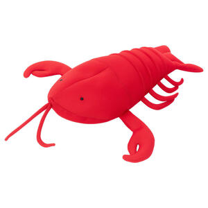 Westmann Sitzsack Schwimmtier Lobster rot Polyester B/H/T: ca. 95x18x80 cm
