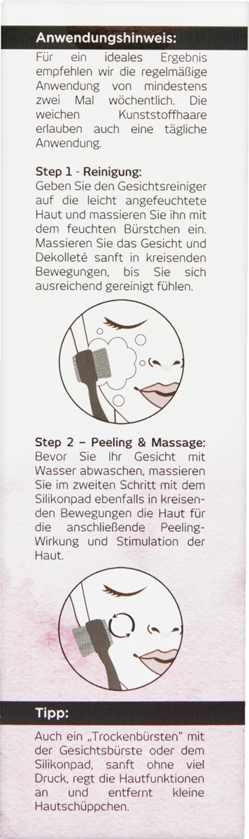 Bild 2 von FOR YOUR Beauty 2-in-1 Gesichtsbürste