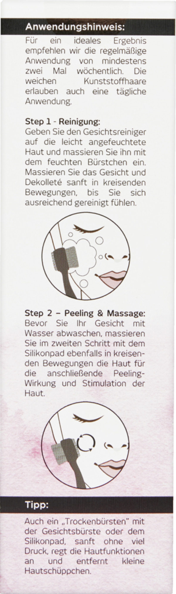Bild 2 von FOR YOUR Beauty 2-in-1 Gesichtsbürste