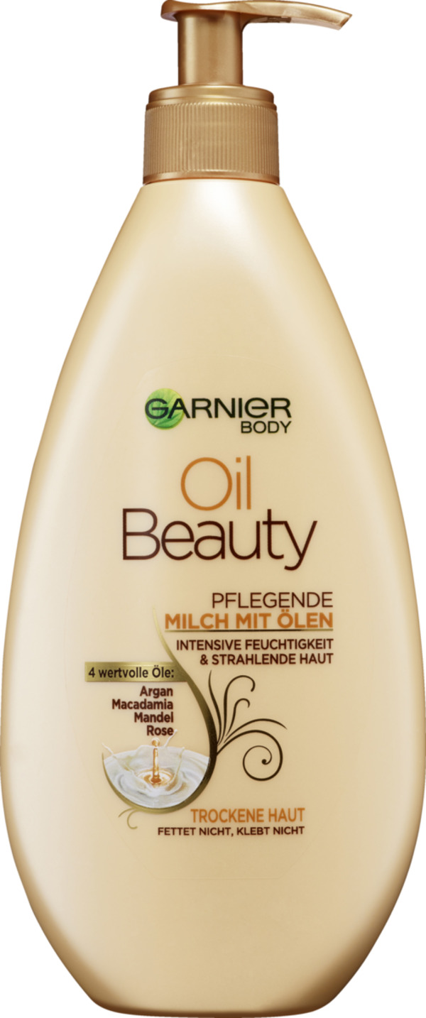 Bild 1 von Garnier Body Oil Beauty pflegende Milch mit Ölen