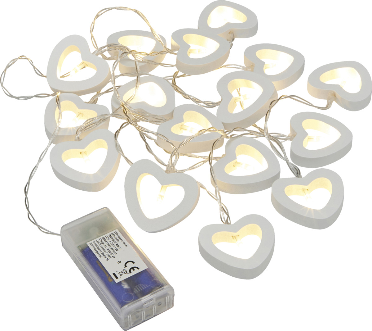 Bild 4 von Rubin Licht LED-Lichterkette Herzen