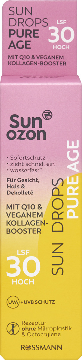 Bild 1 von sunozon Sun Drops Pure Age Q10 LSF 30