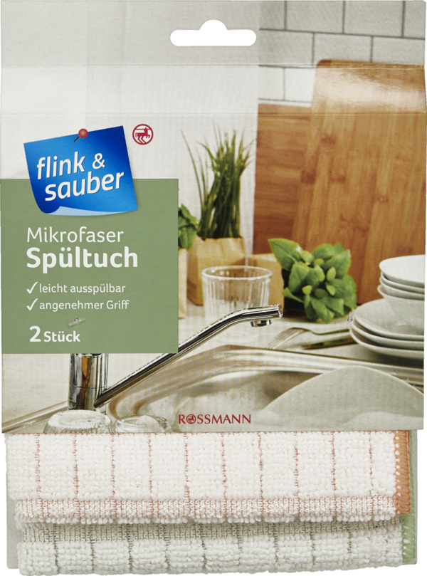 Bild 2 von flink & sauber Mikrofaser Spültuch