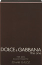 Bild 2 von Dolce&Gabbana The One for Men, EdT 50 ml