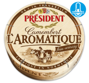 PRÉSIDENT Camembert L’Aromatique*