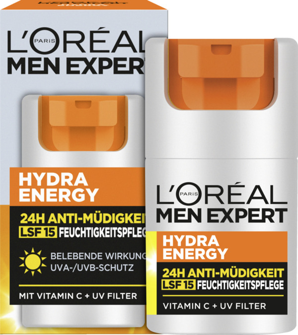 Bild 3 von L’Oréal Paris men expert Hydra Energy 24h Anti-Müdigkeit Feuchtigkeitspflege LSF15