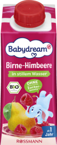 Babydream Bio Birne-Himbeere in stillem Wasser