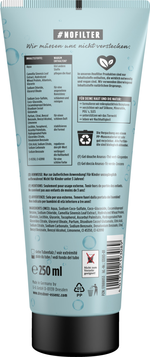 Bild 2 von Dresdner Essenz Fernweh-Duschgel Feels like Summer #NOFILTER