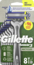 Bild 1 von Gillette Sensor3 Recycled Einwegrasierer