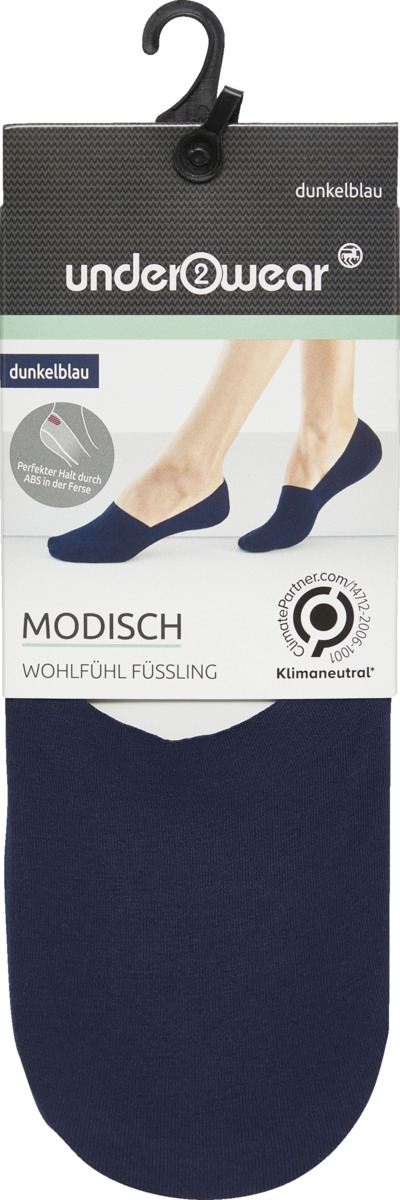 Bild 1 von under2wear Wohlfühlfüssling dunkelblau Gr. 35/38