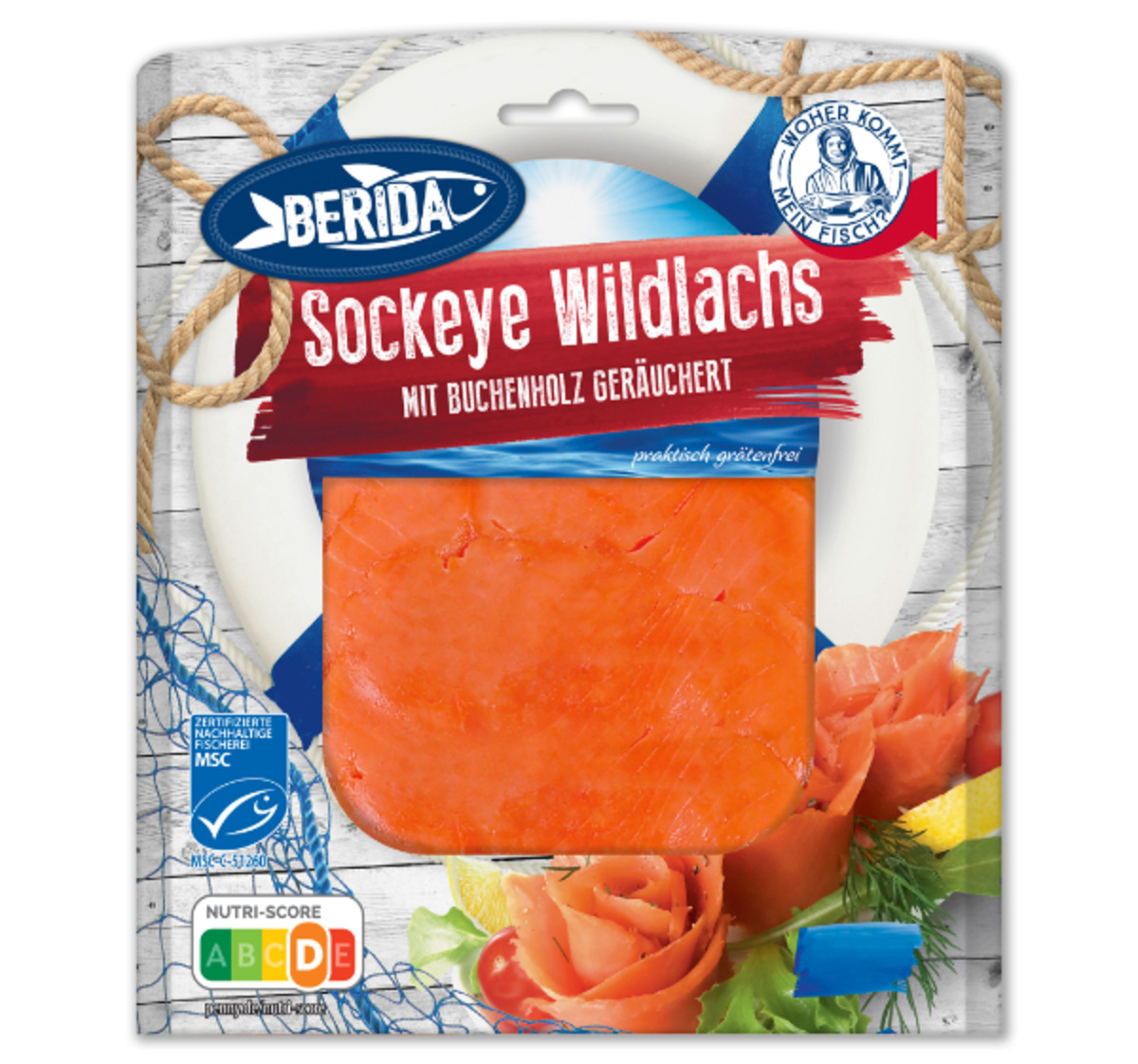 Bild 1 von BERIDA Sockeye-Wildlachs*