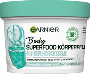 Garnier Body Superfood Körperpflege 48 h beruhigende Creme