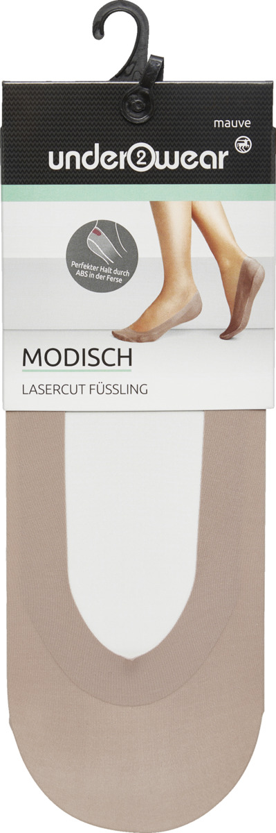 Bild 1 von under2wear Lasercut Füssling mauve Gr. 35/38