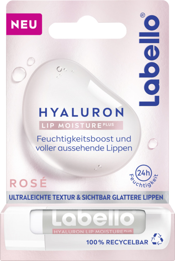 Bild 1 von Labello Hyaluron Lip Moisture Plus rosé