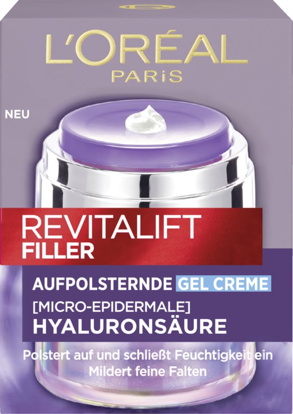 Bild 1 von L’Oréal Paris Revitalift Filler Aufpolsternde Gel Creme