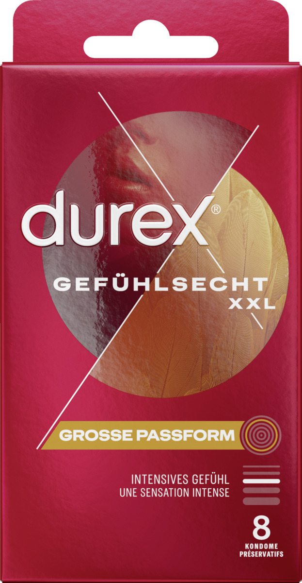 Bild 1 von Durex Gefühlsecht XXL Kondome