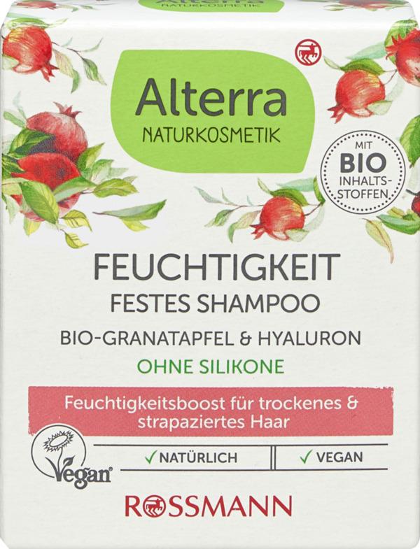 Bild 1 von Alterra NATURKOSMETIK Festes Shampoo Feuchtigkeit